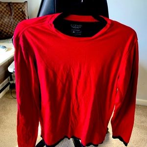 Men’s full sleeve layer in red